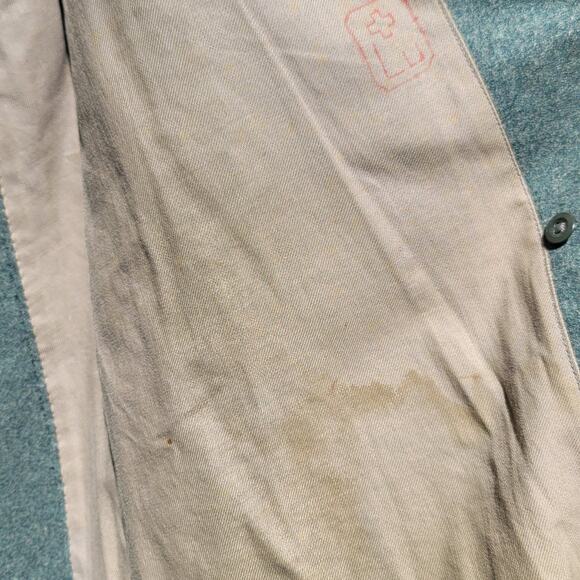 Vtg Swiss Army Military Wool Overcoat - Picture 10 of 10